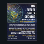 Global Networking, Hastighetsnätverkshändelse Adve Flygblad<br><div class="desc">Global Networking,  Speed Networking Event Reklam Flyer från Affärskort Store.</div>