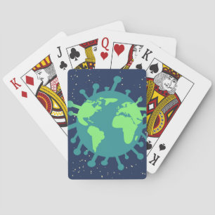 Global pandemi (viruspartiklar) (virusinfektion) casinokort