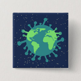 Global pandemi (viruspartiklar) (virusinfektion) knapp