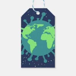 Global pandemi (viruspartiklar) (virusinfektion) presentetikett