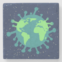 Global pandemi (viruspartiklar) (virusinfektion) stenunderlägg