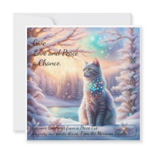 Global Peace Card: Ge Kärlek och Peace a Chance