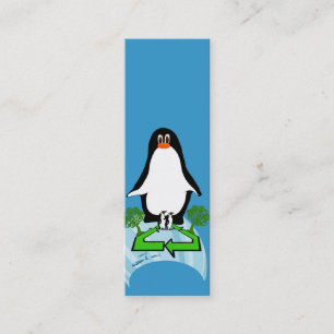 Global Penguin Mini Visitkort