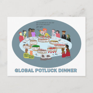 GLOBAL POTLUCK DINNER VYKORT