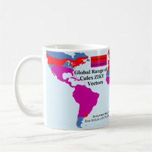 Global Range Culex ZIKV Mugg by RoseWrites