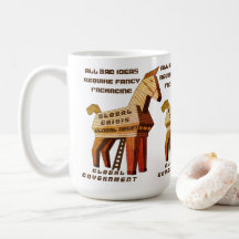 Global Reset-kaffe mugg