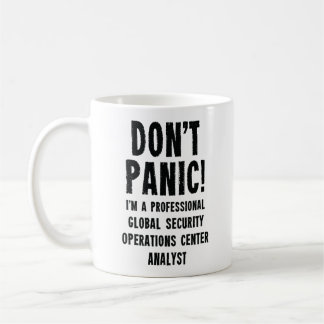 Global Security Operations Center Analyst Kaffemugg