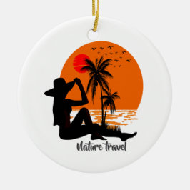 Global Tourism Resilience Day Julgransprydnad Keramik