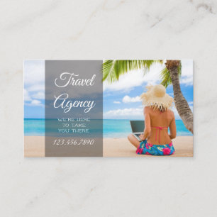 Global Travel Agency Agent Affärskort Visitkort