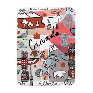 Global Travel - Kanada Magnet