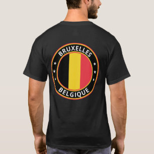 Global Traveler - Bruxelles, Belgien Belgien T Shirt