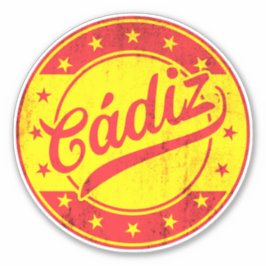 Global Traveler - Cádiz, Spanien Klistermärken