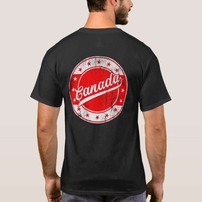 Global Traveler - Kanada T Shirt (Baksida)