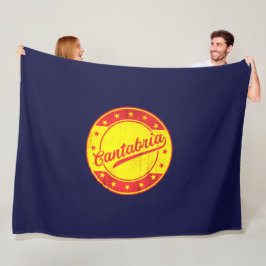 Global Traveler - Kantabrien, Spanien Fleecefilt