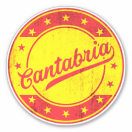Global Traveler - Kantabrien, Spanien Klistermärken