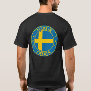 Global Traveler - made in Sverige Sverige (Redig T Shirt