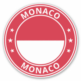 Global Traveler - Monaco Klistermärken