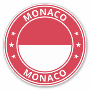 Global Traveler - Monaco Klistermärken