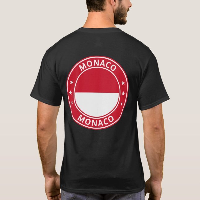 Global Traveler - Monaco T Shirt (Baksida)