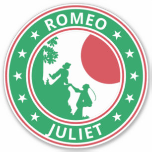 Global Traveler - Romeo & Juliet Klistermärken