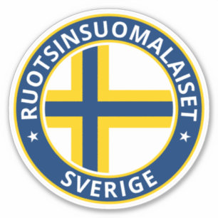 Global Traveler - Ruotsinsuomalaiset, Sverige Klistermärken