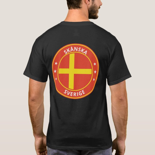 Global Traveler - Skanska, Sverige | Sverige (Redi T Shirt (Baksida)