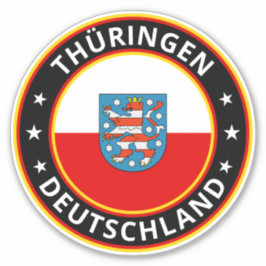 Global Traveler - Thüringen, Deutschland (Redigera Klistermärken