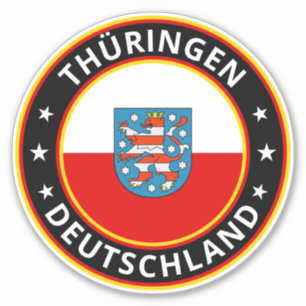 Global Traveler - Thüringen, Deutschland (Redigera Klistermärken