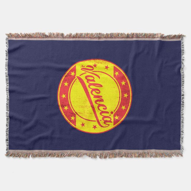 Global Traveler - Valencia, Spanien Filt (Framsidan)