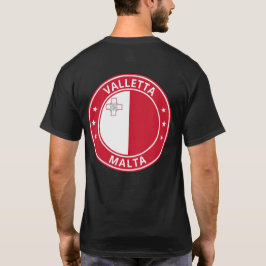 Global Traveler - Valletta, Malta T Shirt