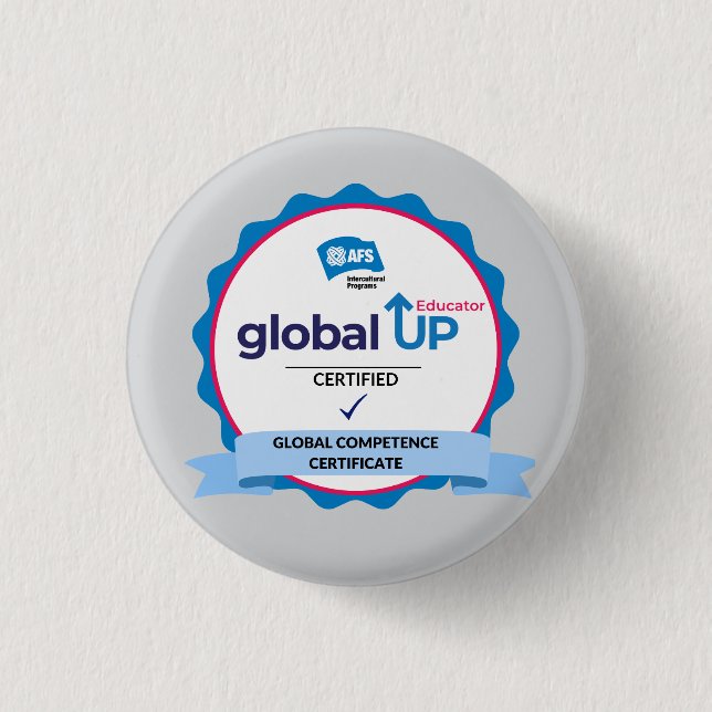 Global Up Educator Badge Knapp (Framsida)