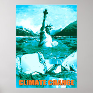 Global uppvärmning av klimatförändringarna poster