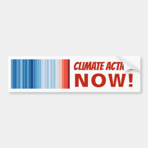 Global uppvärmning av Rand Klimatförändringar Bildekal