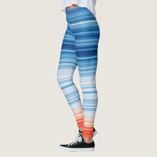 Global uppvärmning av Rand Klimatförändringar Leggings