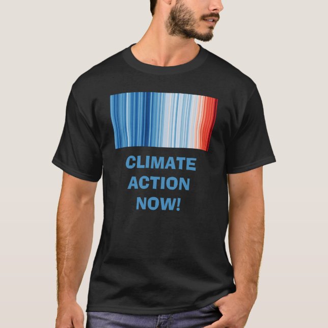 Global uppvärmning av Rand Klimatförändringar T Shirt (Framsida)