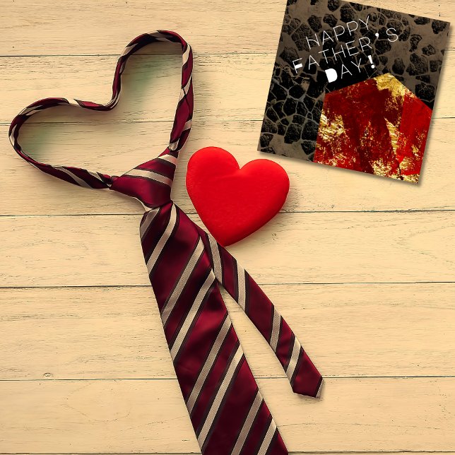 Global uppvärmning - Brinnande hus - Fars dag Kort (Skapare uppladdad)