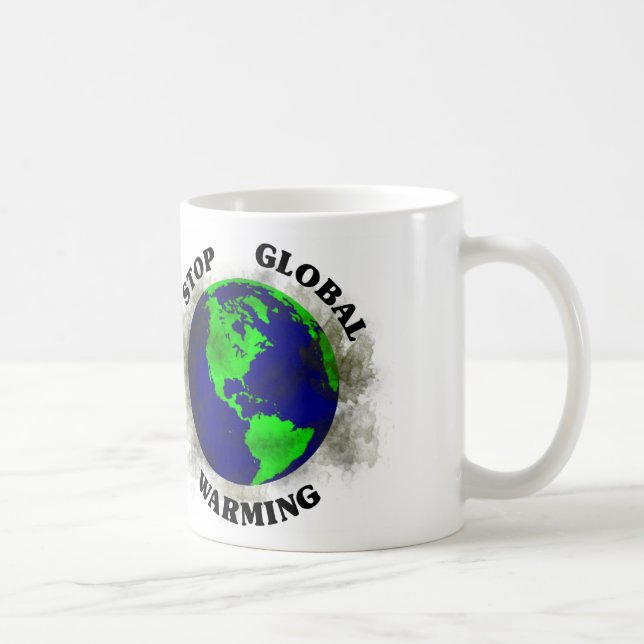 Global uppvärmning kaffemugg (Höger)