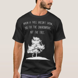 Global uppvärmning Klimatförändringen i Träd T Shirt