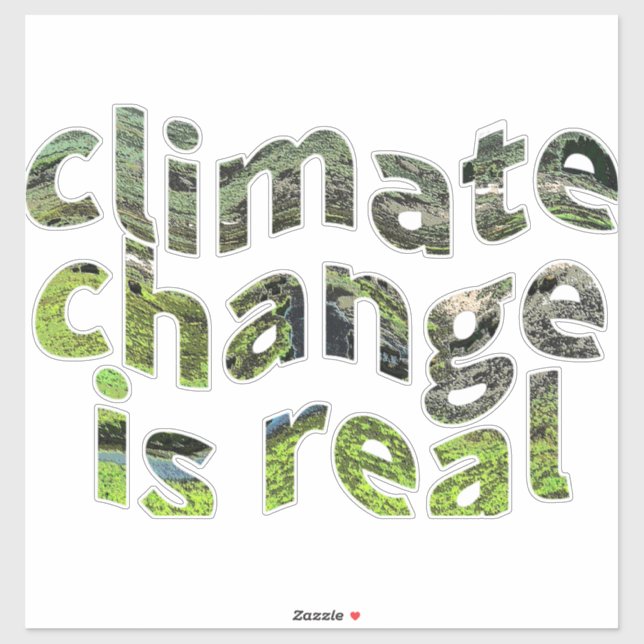 Global uppvärmning Klimatförändringsdagen Klistermärken (Ark)
