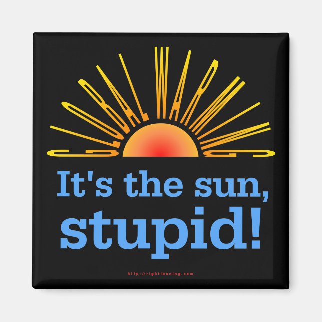 Global uppvärmning magnet (Framsidan)