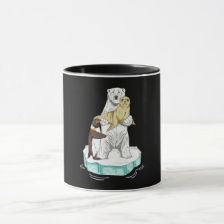 Global uppvärmning Polar Bear Climate Change Aware Mugg