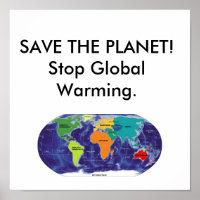 Global uppvärmning.
