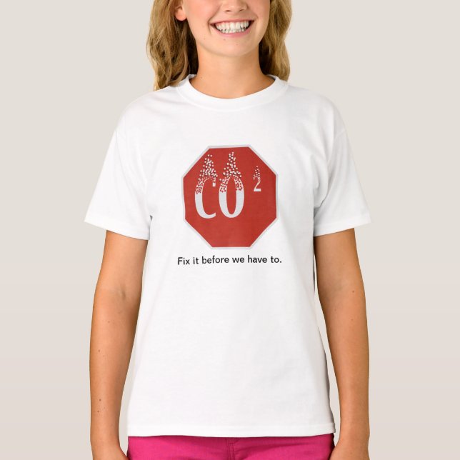 Global Uppvärmning T-shirt (Framsida)