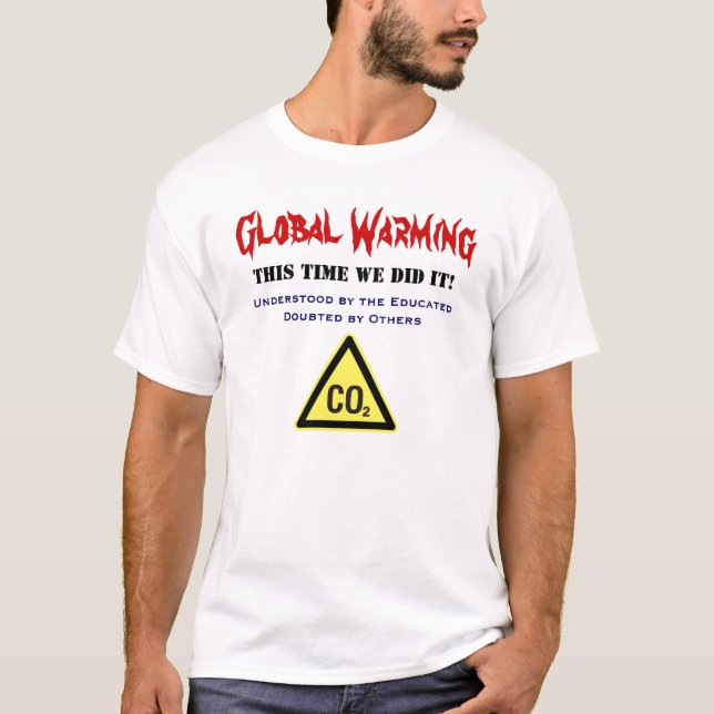 Global värme t shirt (Framsida)