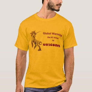 Global värme tee shirt