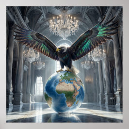 Global Vision Den Iridescerande Flygningen Poster