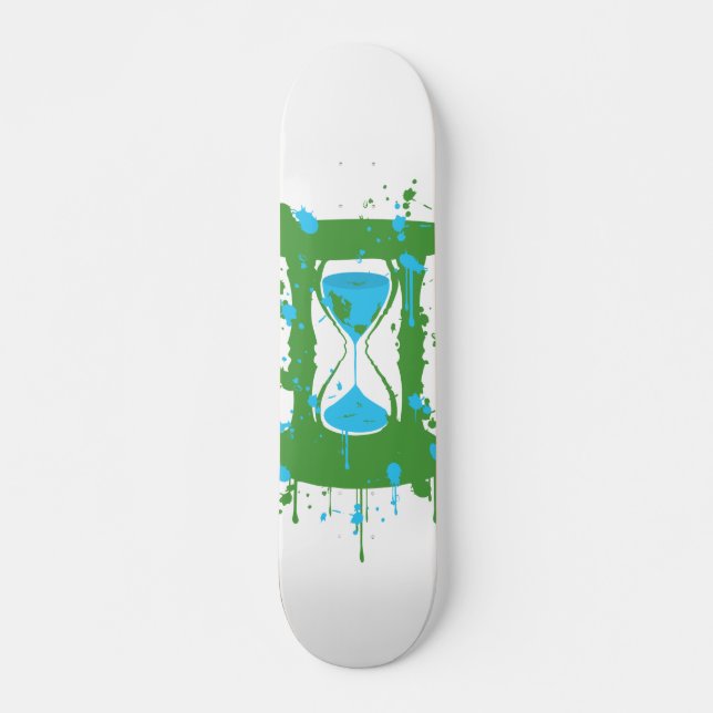 Global Warming Timglas Skateboard Bräda 19,5 Cm (Framsida)