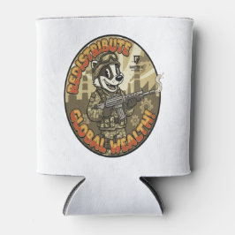 Global Wealth Badger Can Cooler