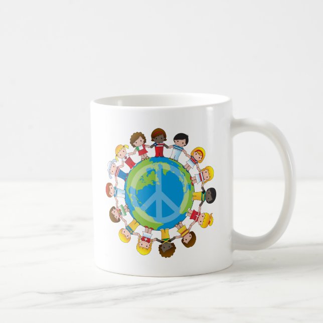 Globala barn kaffemugg (Höger)