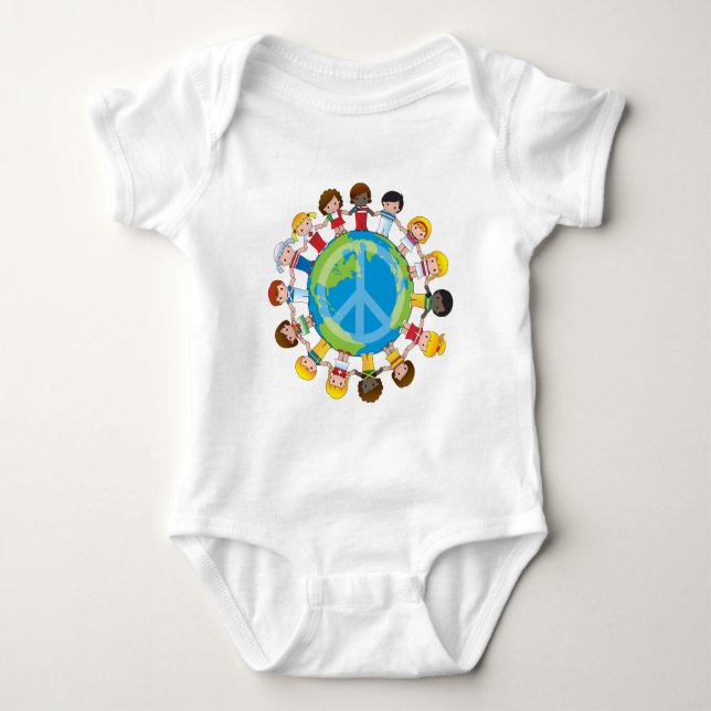 Globala barn tee (Framsida)
